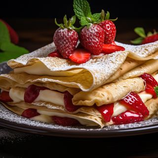 Palačinke sa sirom i džemom 300 g