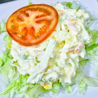 Porción de ensalada dulce