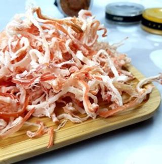 Стружка з кальмара з крабом 100г