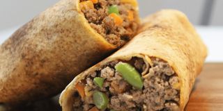 Chapati Salami Boeuf