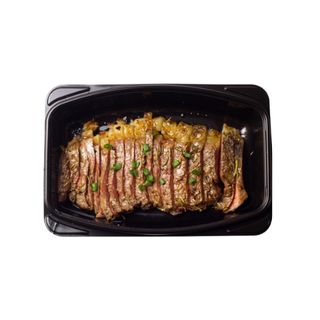 Tiras De Solomillo Salteado Con Cebolla