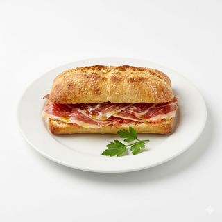 chapata de jamon iberico