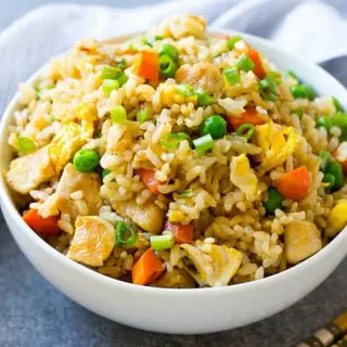 Chicken Fried Rice and FREE NAAN