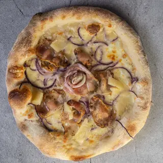 Pizza Carbonara Guaciale (30 Cm.)