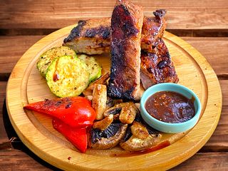 Ребра BBQ / Costolette BBQ (450g)
