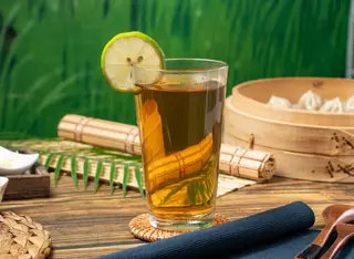 Dragon Well Tea With Lemon