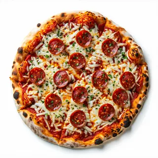 Pizza De Chorizo Familiar