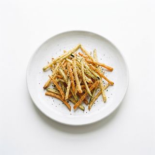 Carote e zucchine fritte