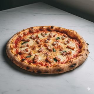 Pizza amatriciana