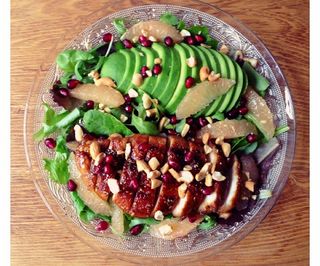 Salade Poulet Miel Sésame