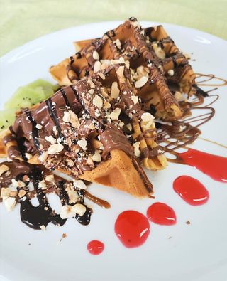 Gaufres  Nutella Fruits Secs