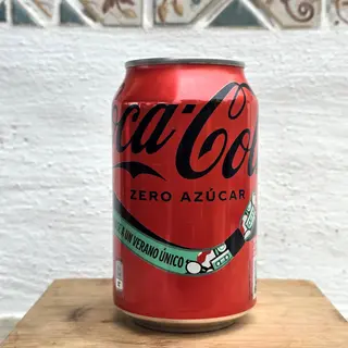 Coca-Cola Zero Azúcar lata 330ml.