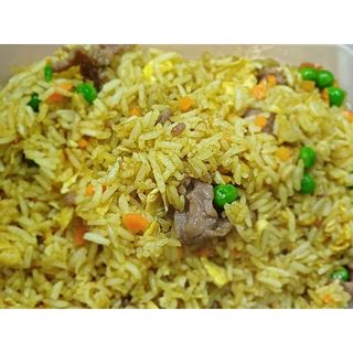 Arroz Frito Con Ternera Y Curry