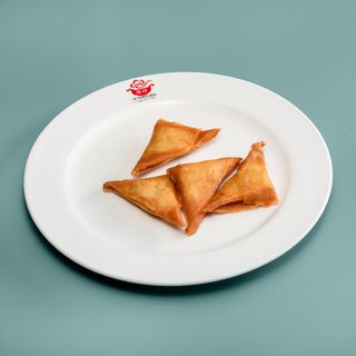 Triangolo al curry con verdure