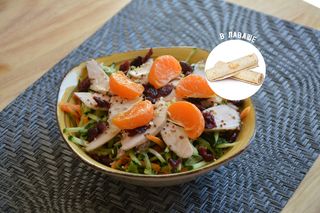 Салат "Азиатский" в лаваше (1 пор.)