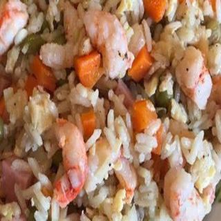Arroz Frito Con Gambas