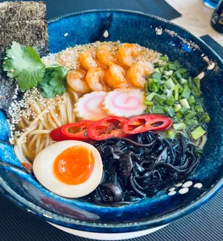 Ramen z Krewetkami