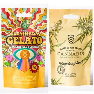 5g Ensaimada Gelato + 5g Tangerine Island