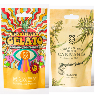 5g Ensaimada Gelato + 5g Tangerine Island