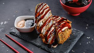 ცხელი ორაგულის სენდვიჩი