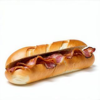 Bocadillo De Bacon Y Pollo