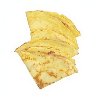 Crepe De Bacon Con Queso Y Huevo frito
