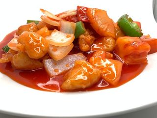 Pescado agridulce