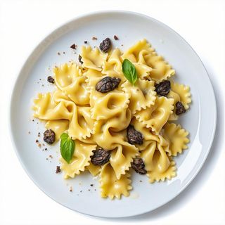 Garganelli in crema di tartufo