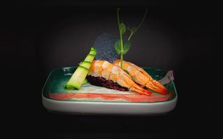 A056 - Black nigiri ebi 2 pezzi
