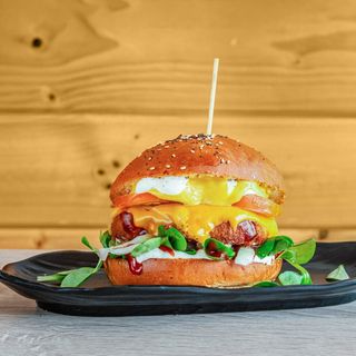 BURGER AMERICAN GREEN