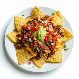 Beef Mexican Nachos