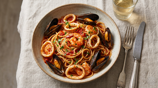 Paste cu fructe de mare