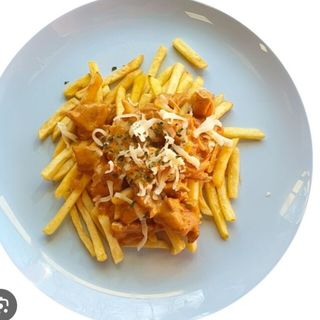 Фри с курицей