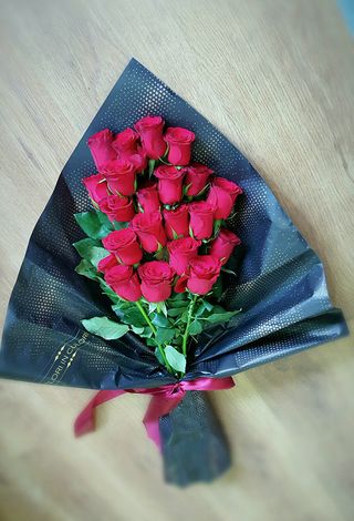 Buchet trandafiri rosii b36