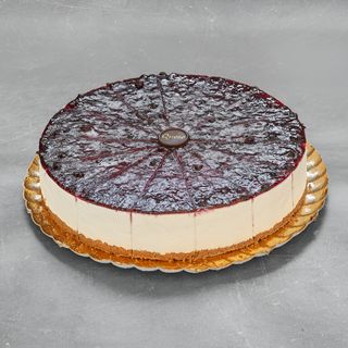 Tarta Mousse De Queso Con Arándanos