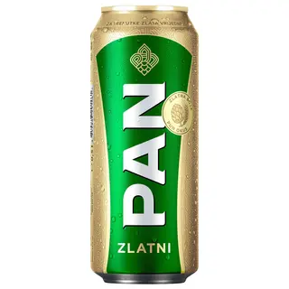PAN zlatni limenka 0.5l