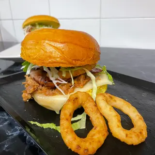 HAMB.PULLED PORK NORMAL