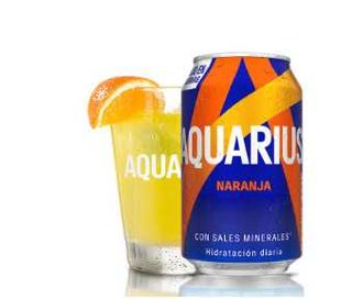 Aquarius Naranja lata 330ml.