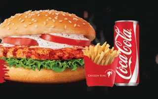 Tikka burger