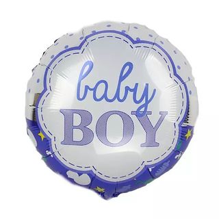 Balon Folie Rotund Baby Boy