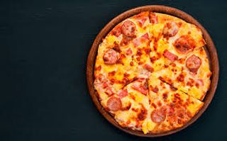 Pizza de salchicha