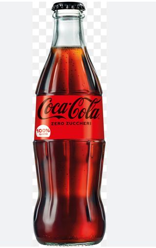 Coca Cola zero vetro