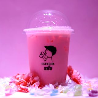 Молочный коктейль с клубникой