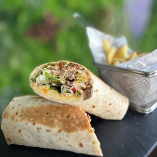 Wraps Pollo De Go Con Patatas Fritas