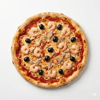 Pizza Gamberi 33cm