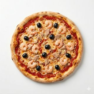 Pizza Gamberi 33cm