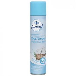 Ambientador Aerosol Ropa Limpia Carrefour Essential 300 Ml.