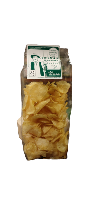 Krtek Chipsy Czosnkowe 100g