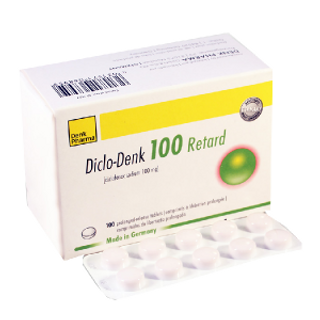 დიკლო დენკი რეტარდი ტაბლეტი 100მგ #10