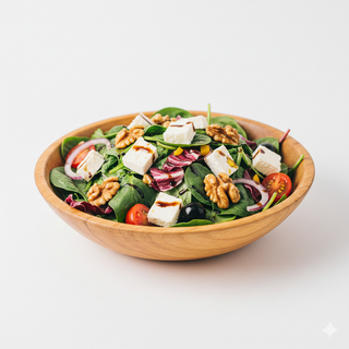 Ensalada De Queso De Cabra Y Nueces